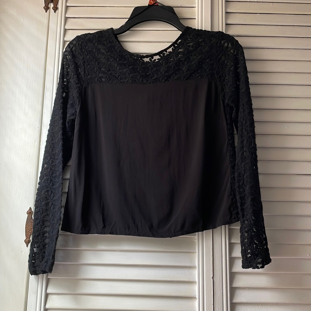 Forever 21 Lace Crop Top